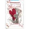 Me to You Tatty Teddy Husband Anniversary Card 6 x 9"