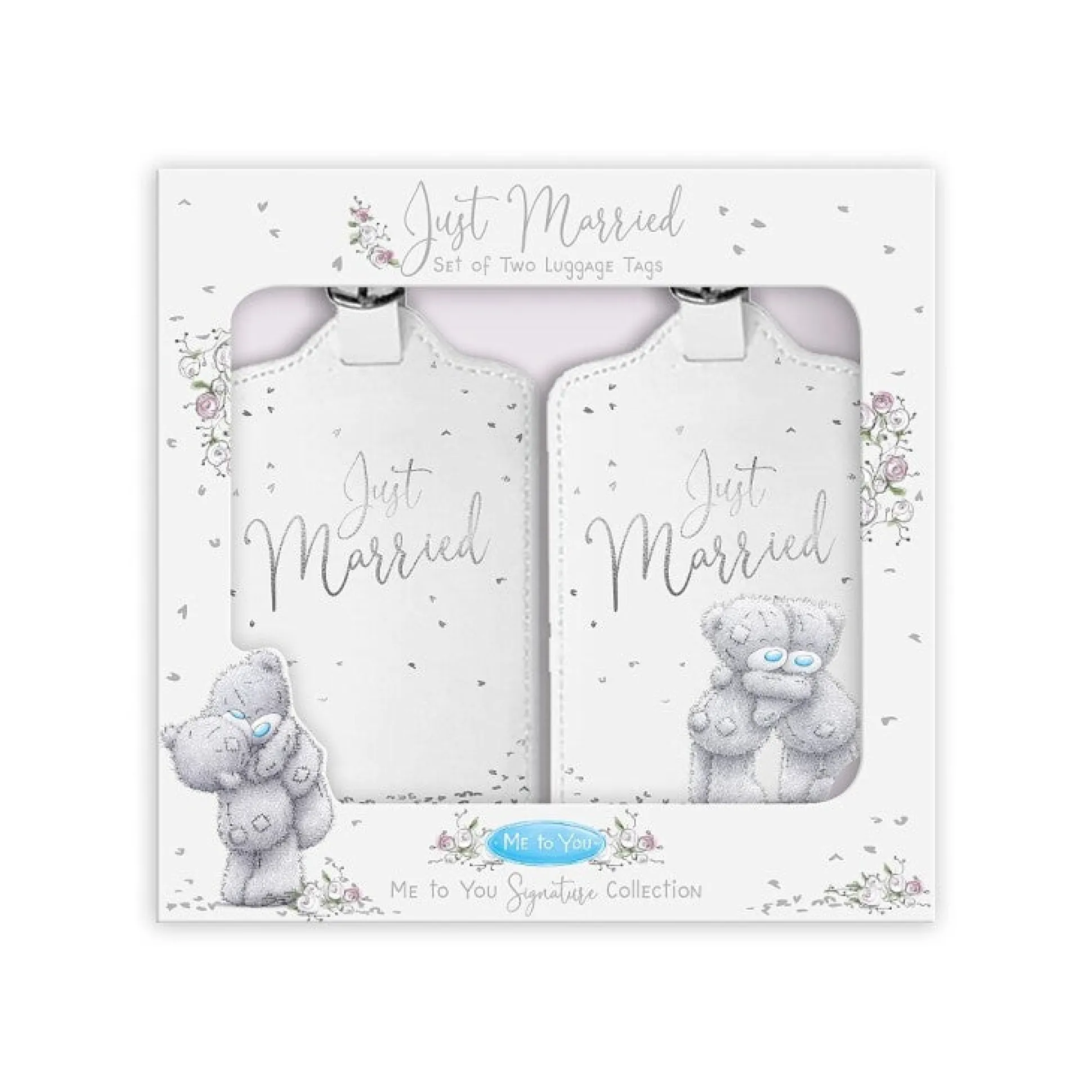Me to You Tatty Teddy 'Just Married' Set of 2 Luggage Tags