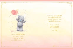 Me To You Tatty Teddy Large Luxury Boxed Handmade 21st Birthday Card
