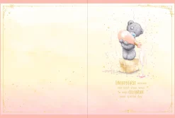 Me To You Tatty Teddy Large Luxury Boxed Handmade 21st Birthday Card