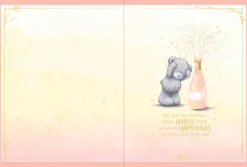 Me To You Tatty Teddy Large Luxury Boxed Handmade 18th Birthday Card