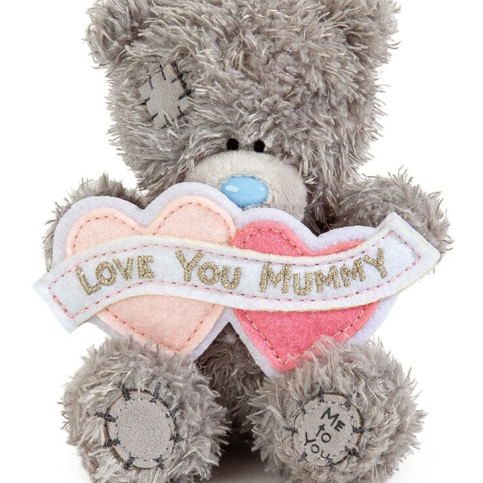 Me to You Tatty Teddy 'Love You Mummy' Plush Bear 10cm High - Official Mother's Day Collection