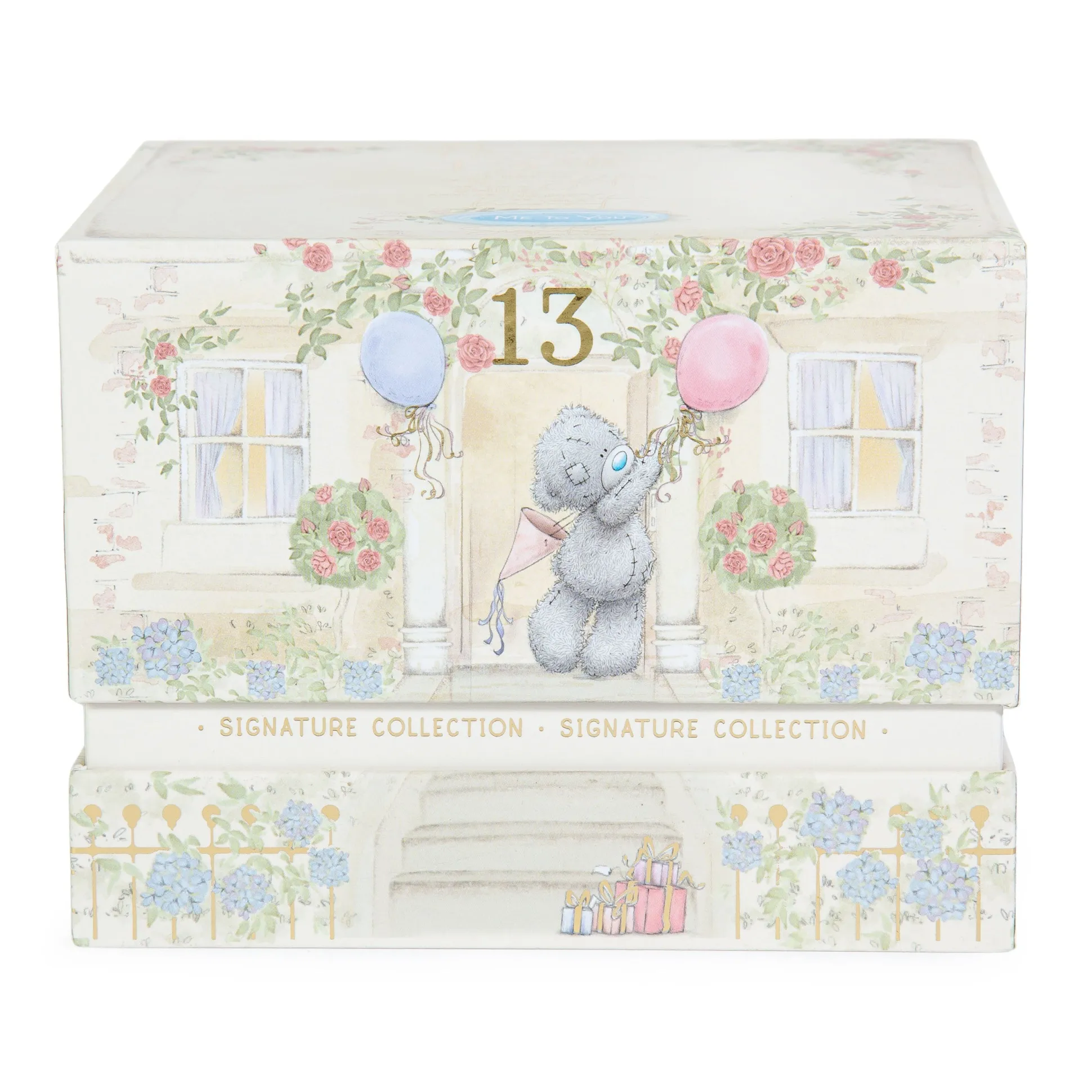 Me to You Tatty Teddy Luxury New Bone China Mug In Foil Inlaid Box 13th Birthday Gift