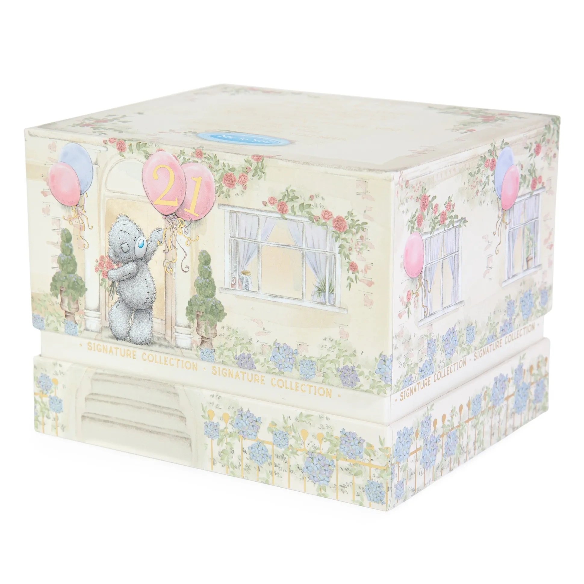 Me to You Tatty Teddy Luxury New Bone China Mug In Foil Inlaid Box 21st Birthday Gift
