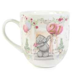Me to You Tatty Teddy Luxury New Bone China Mug In Foil Inlaid Box 21st Birthday Gift