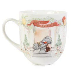 Me to You Tatty Teddy Luxury New Bone China Gift Mug For Teacher - Thank You Teacher Mug Presented In Foil Inlaid Gift Box - Signature Collection