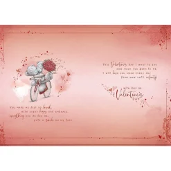 Me to You Tatty Teddy Luxury Boxed Handmade Valentine's Day Card To the One I Love 12 x 9