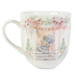 Me to You Tatty Teddy Luxury New Bone China Birthday Mug In Foil Inlaid Gift Box