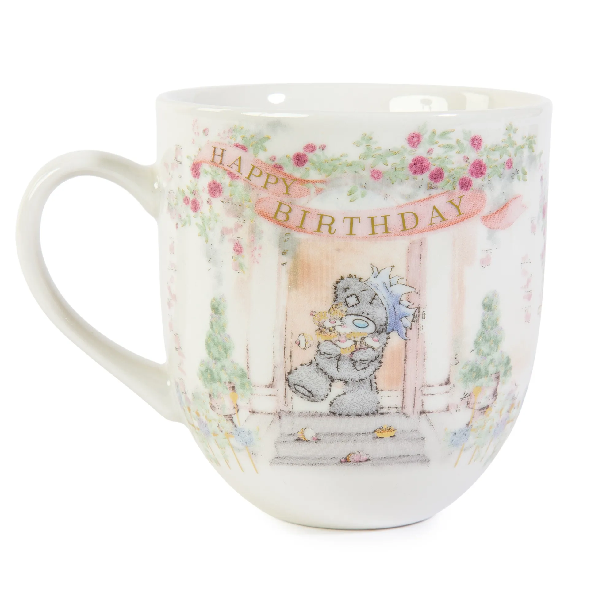 Me to You Tatty Teddy Luxury New Bone China Birthday Mug In Foil Inlaid Gift Box