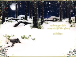 Me to You Tatty Teddy 'Merry Christmas Mum and Dad' 3D Christmas Card