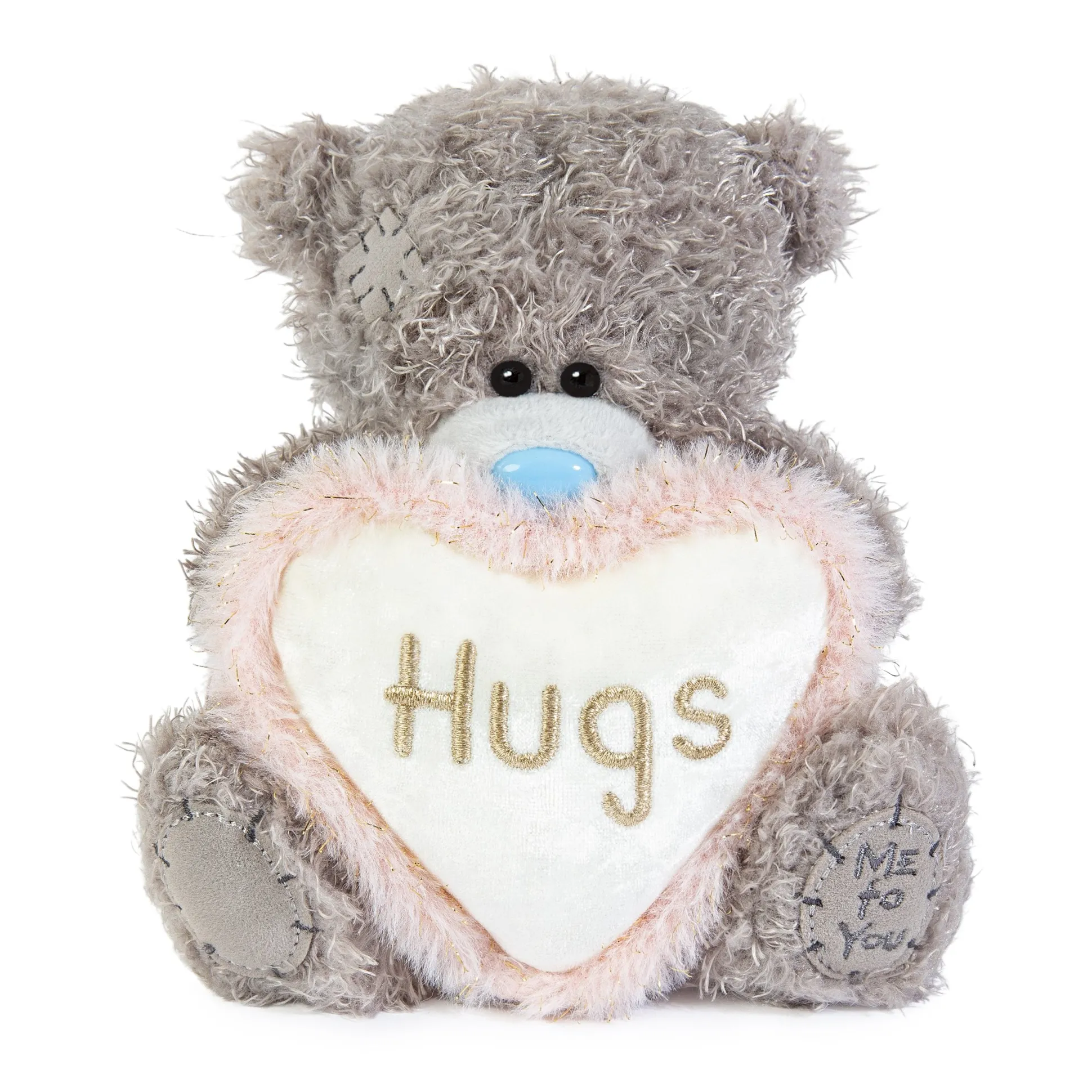 Me to You Tatty Teddy Plush 15cm-High Hugs Bear On Luxury Gift Plinth