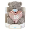 Me to You Tatty Teddy Plush 15cm-High 18th Birthday Bear On Luxury Gift Plinth