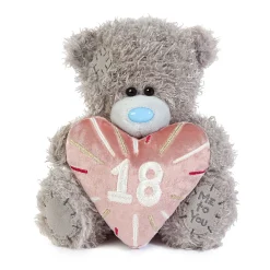 Me to You Tatty Teddy Plush 15cm-High 18th Birthday Bear On Luxury Gift Plinth