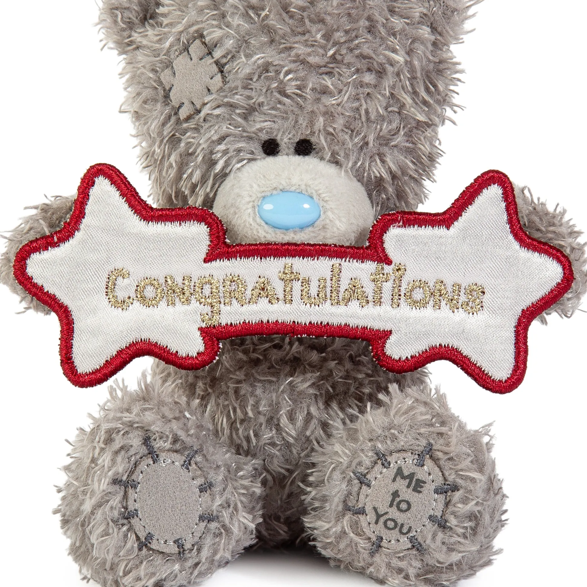 Me to You Tatty Teddy Plush 10cm-High Congratulations Bear