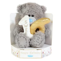 Me to You Tatty Teddy Plush 15cm-High Bear On Luxury Gift Plinth