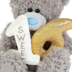 Me to You Tatty Teddy Plush 15cm-High Bear On Luxury Gift Plinth