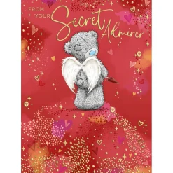 Me to You Tatty Teddy Secret Admirer Valentine's Day Card, 5x7"