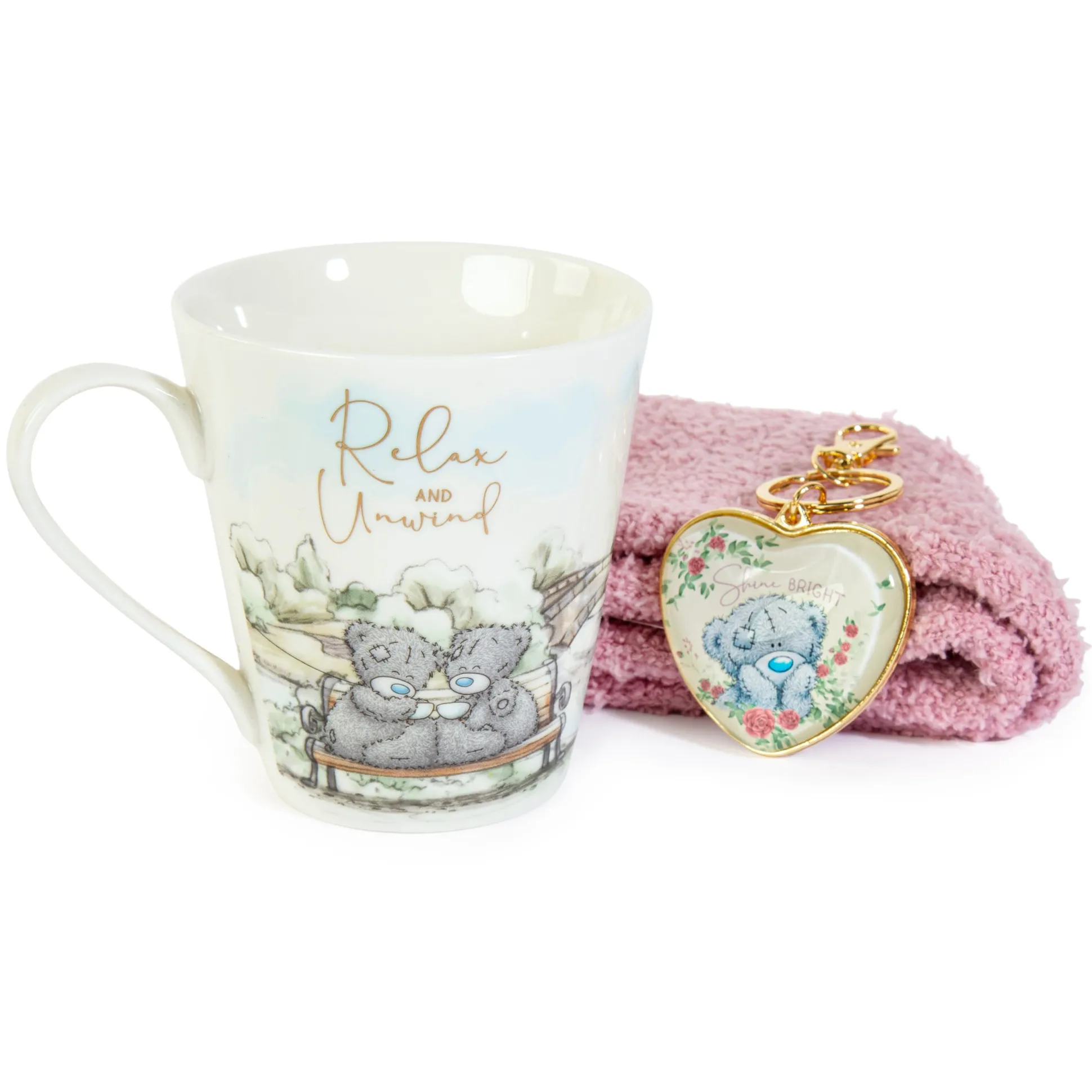 Me to You Tatty Teddy Socks, Mugs & Keyring In Luxury Gift Box