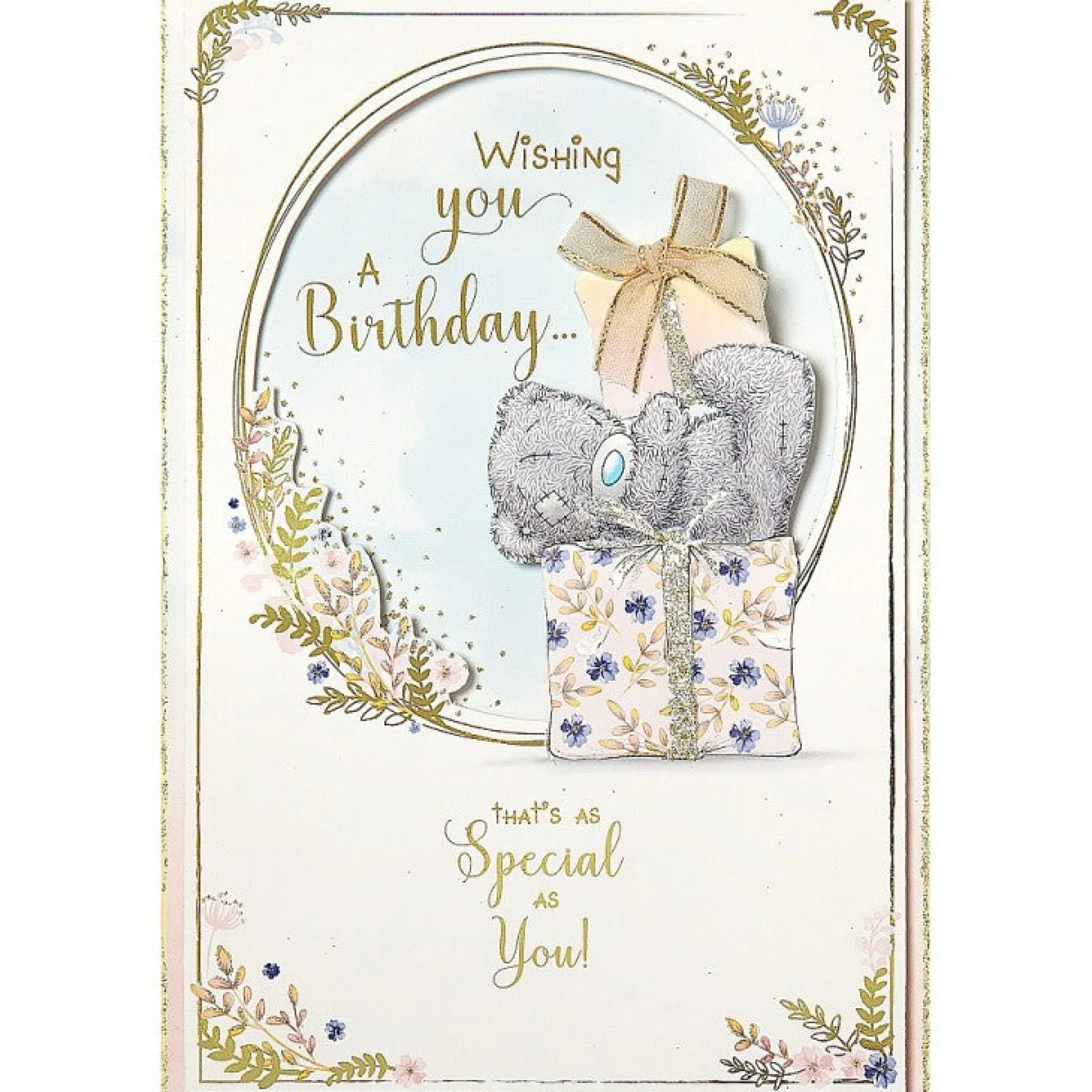 Me to You Tatty Teddy Special Birthday Handmade Card