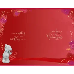 Me to You Tatty Teddy 'Valentine' Valentine's Day Card, 6x9"