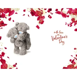 Me to You Tatty Teddy Valentine's Day Luxury 3D Keepsake Card 'I Love Everything About You!' 6 x 9"