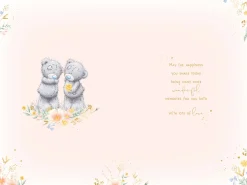 Me to You Tatty Teddy Wedding Anniversary Greeting Card To A Wonderful Mum And Dad, With Insert, 6 x 9 Inches (15 x 22 Cms) -