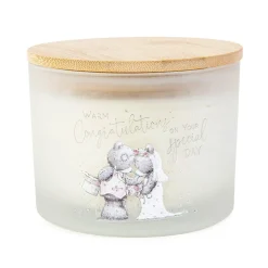 Me to You Tatty Teddy 3-Wick Congratulations Candle
