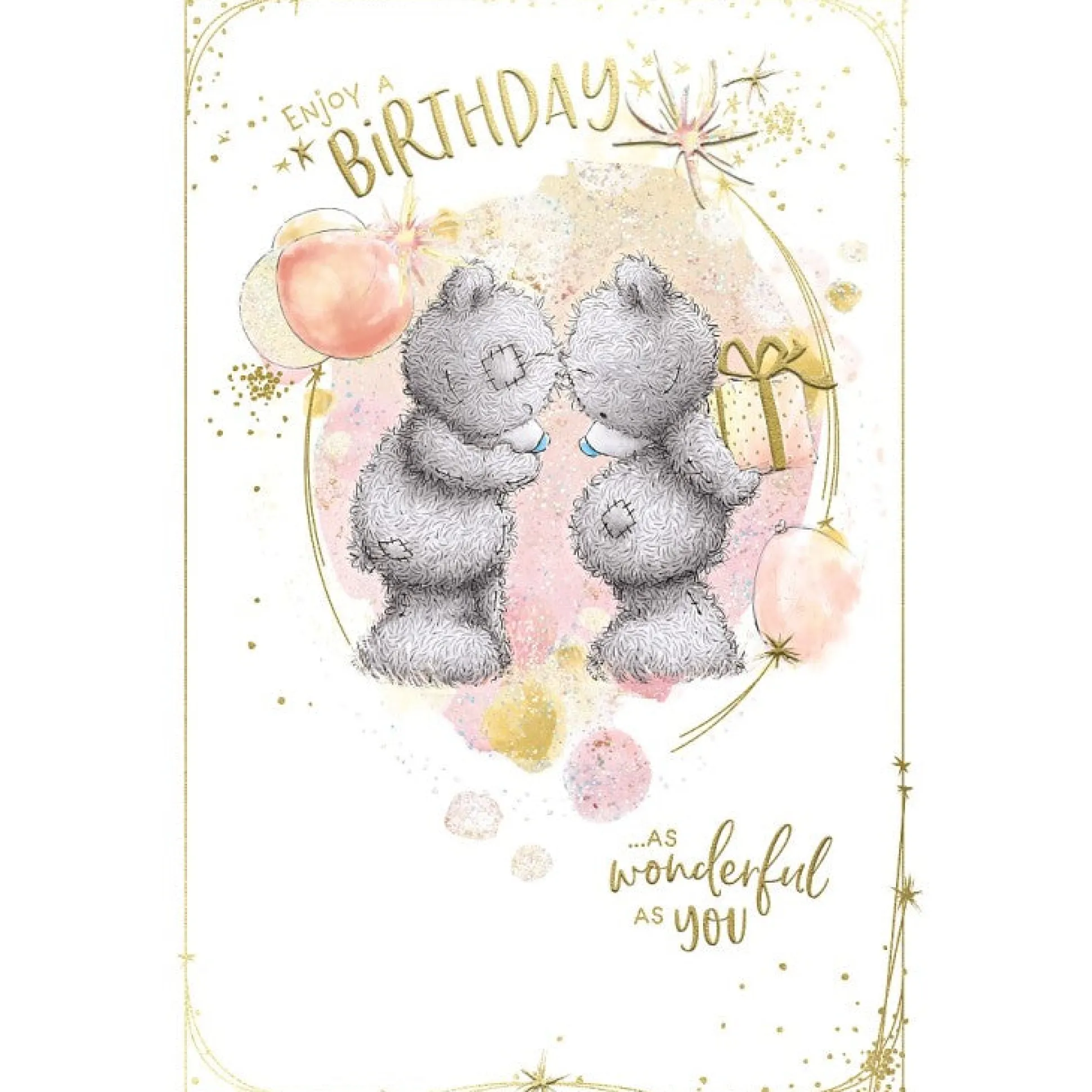 Me to You Tatty Teddy 'Wonderful as You' Birthday Card