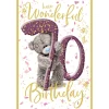 Me to You 70th Birthday Card Tatty Teddy Photo Finish Design