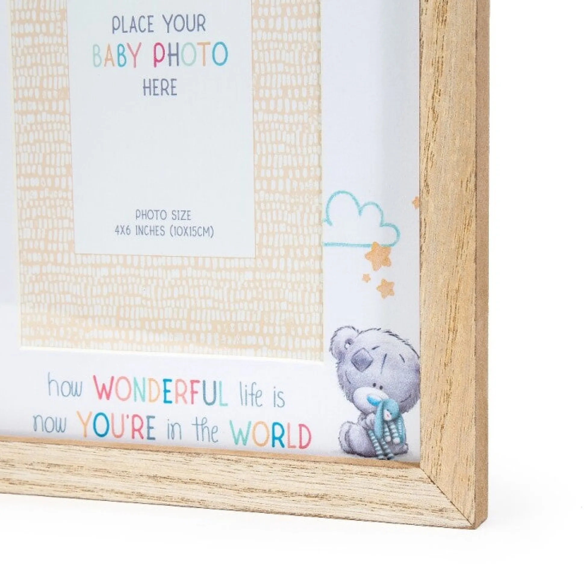 Me to You Tiny Tatty Teddy Bump, Scan & Baby Photo Frame - Triple