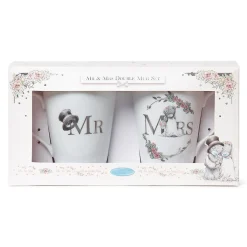 Mr & Mrs Double Mug Gift Set