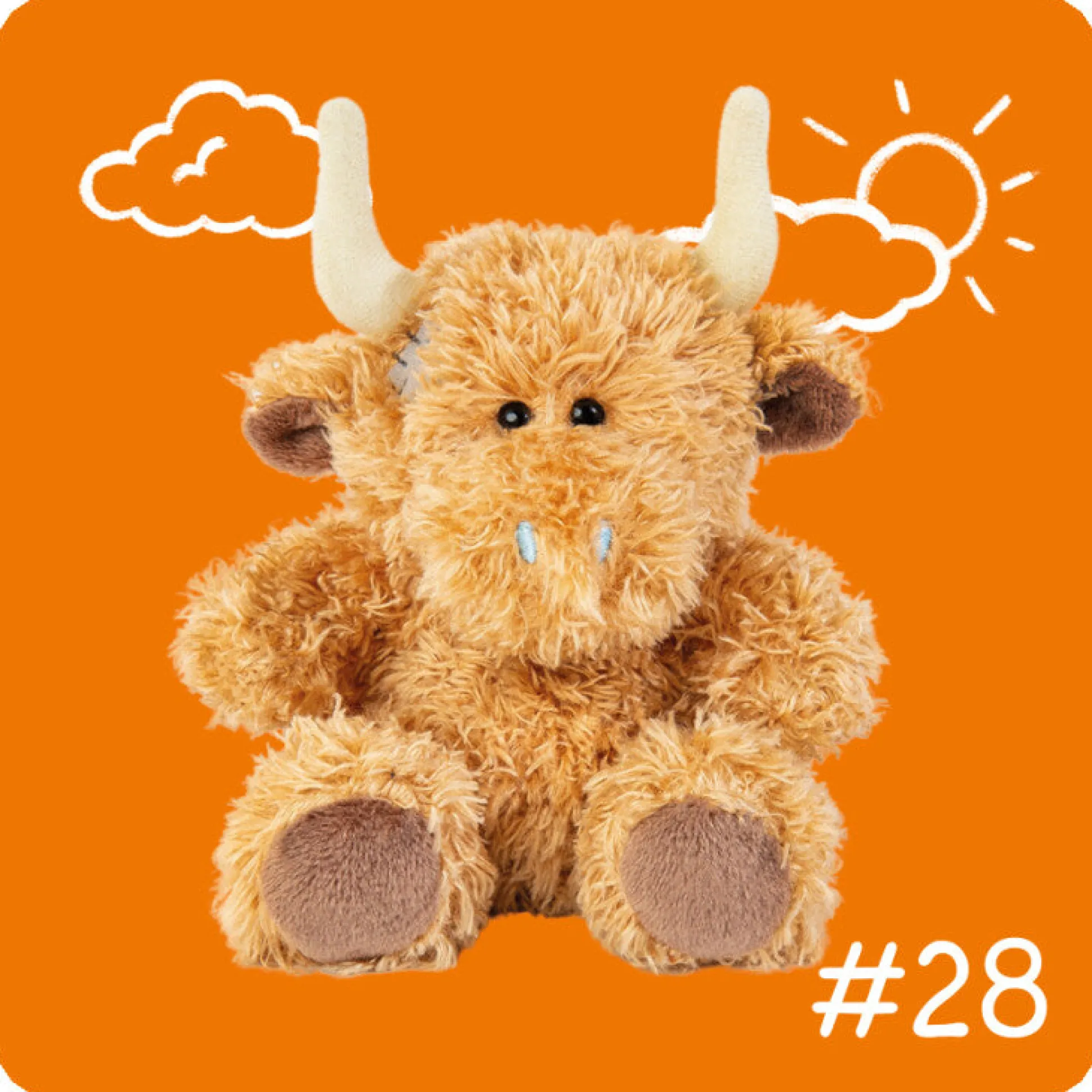 My Blue Nose Friends - McDuff the Highland Cow Cute Collectable Beanie