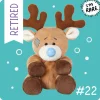 My Blue Nose Friends - Rufus the Reindeer Cute Collectable Beanie No.22