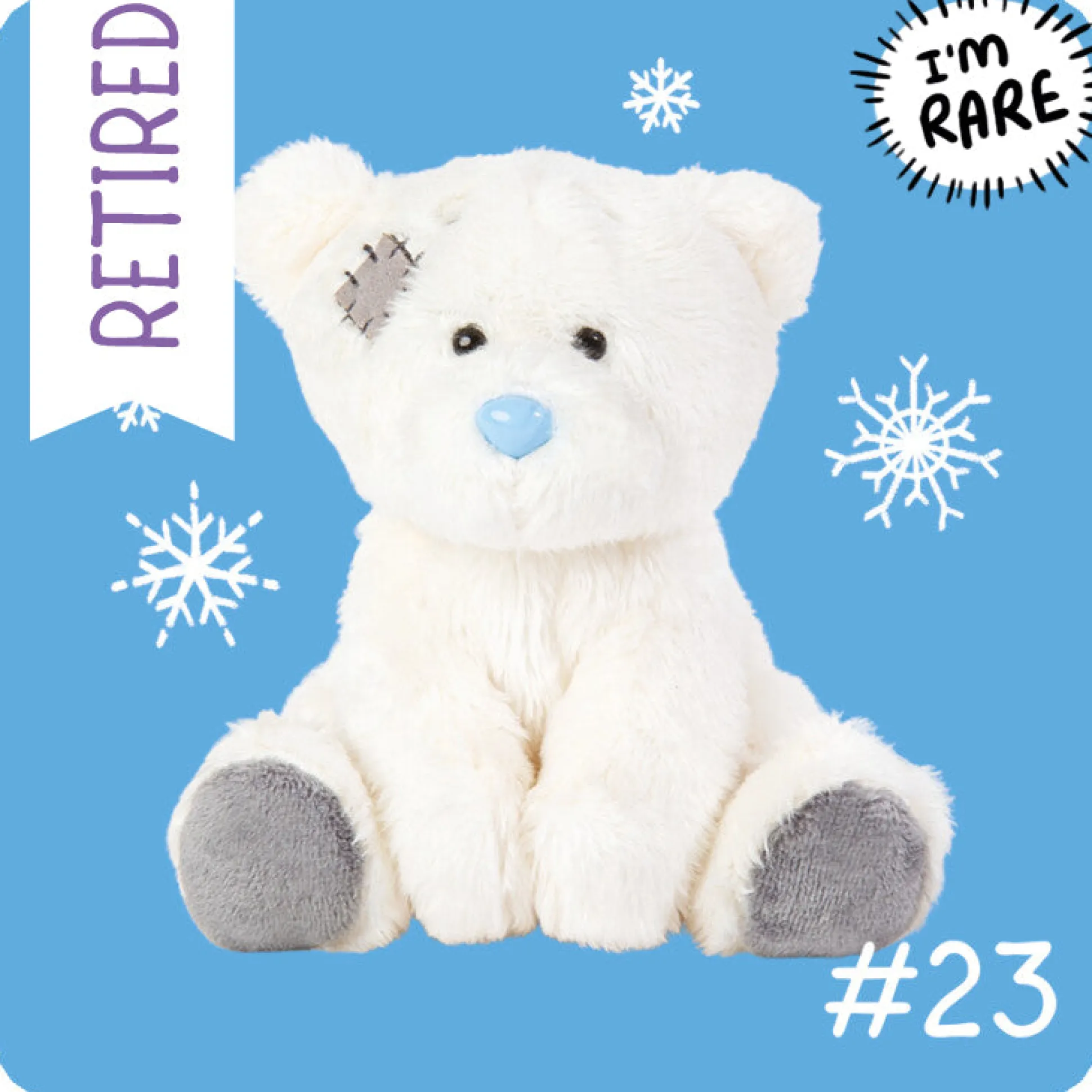 My Blue Nose Friends - Salty the Polar Bear Cute Collectable Beanie No.23