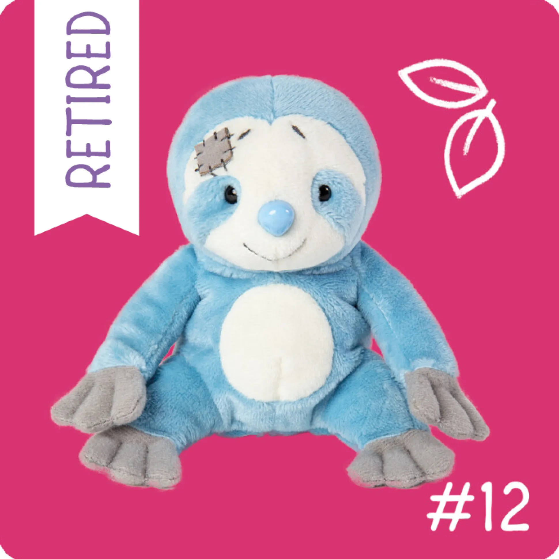 My Blue Nose Friends - Sonny the Sloth Cute Collectable Beanie
