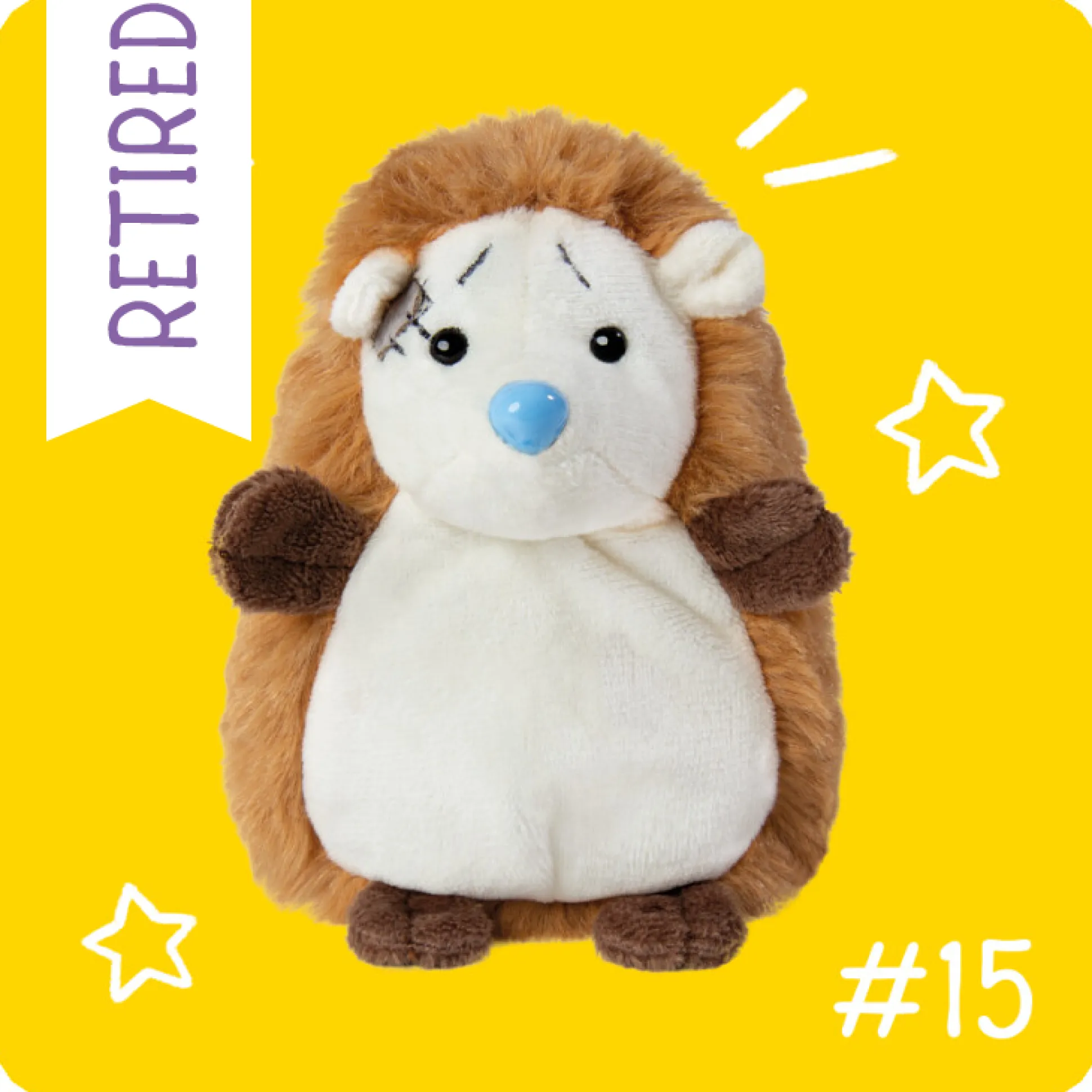 My Blue Nose Friends - Spike the Hedgehog Cute Collectable Beanie