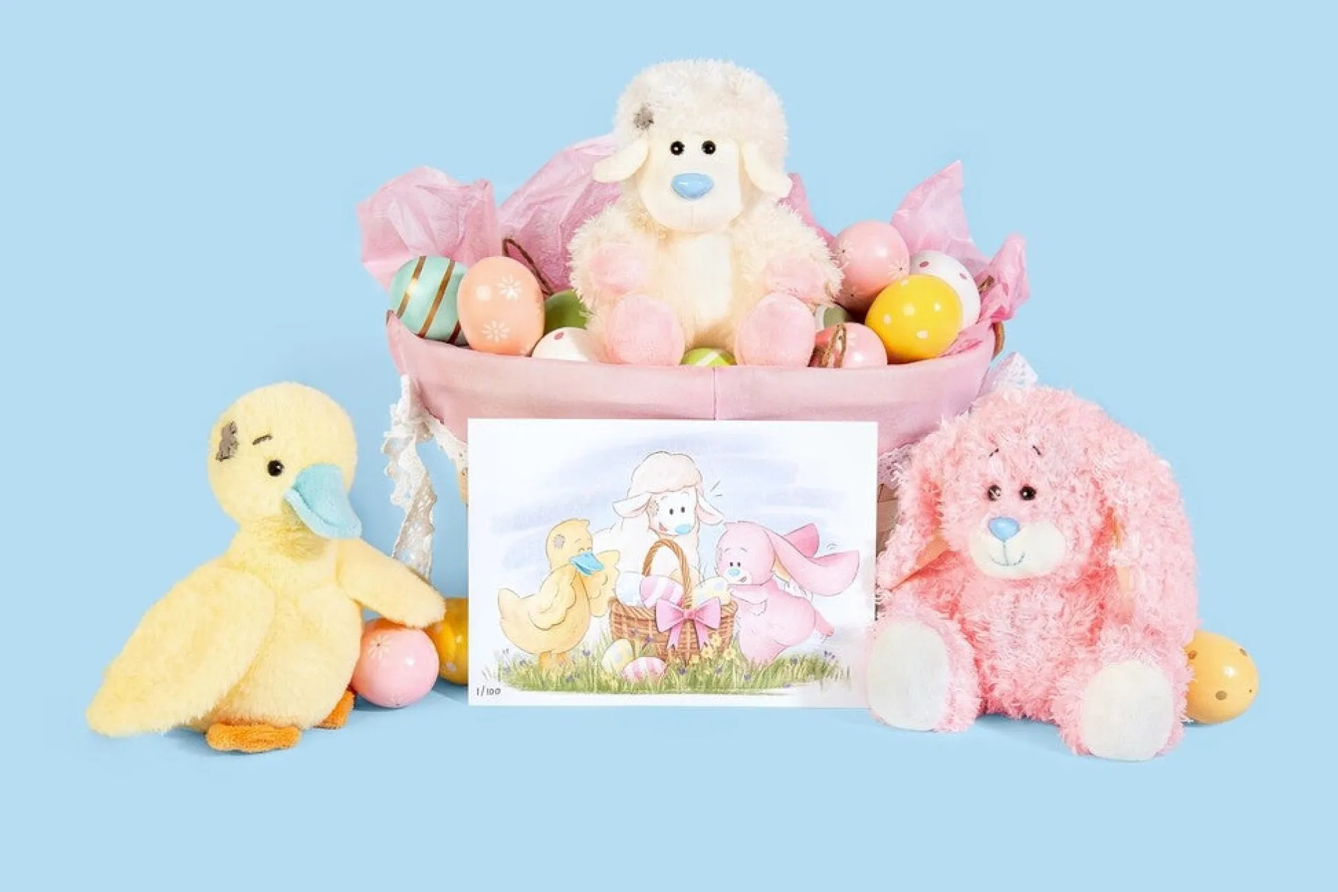 My Blue Nose Friends Easter Bundle with Limited Edition Numbered Easter Character Print