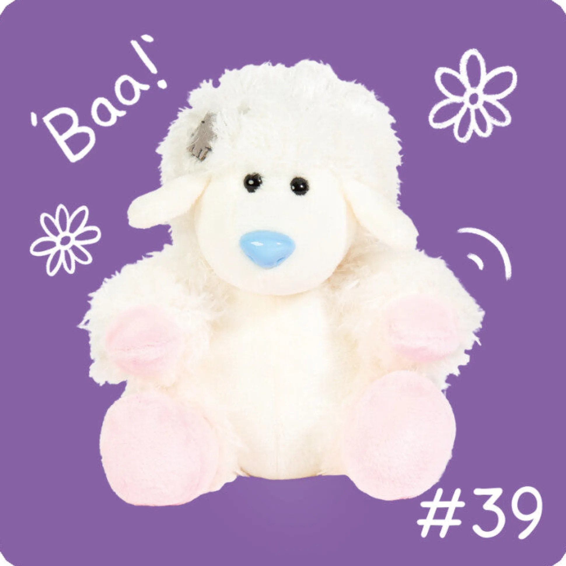 My Blue Nose Friends No.39 Mary the Lamb Cute Collectable Beanie