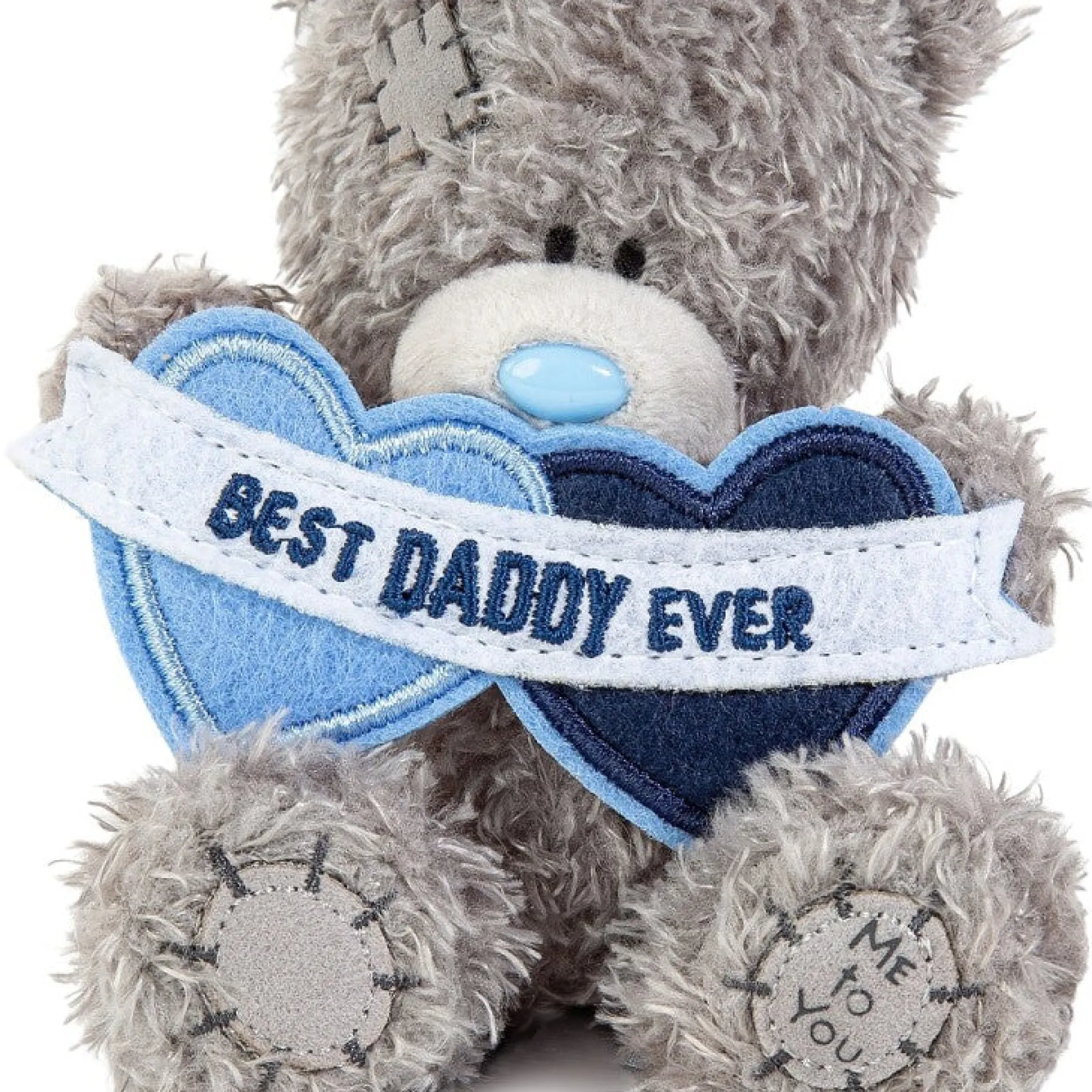 Tatty Teddy 'Best Daddy Ever' Hearts Bear