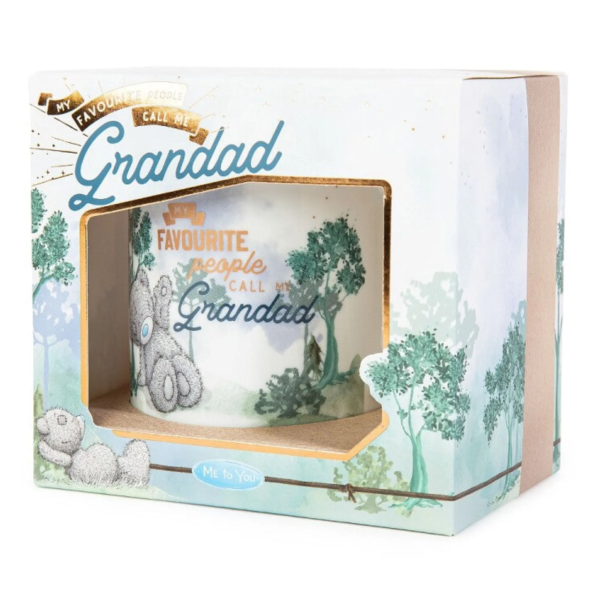 Tatty Teddy 'My Favourite People Call Me Grandad' Mug