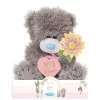 Tatty Teddy 'No.1 Mum' Plush Bear On Gift Plinth 15cm