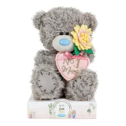 Tatty Teddy 'No.1 Mum' Plush Bear On Gift Plinth 15cm