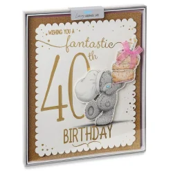 40th Birthday Boxed Handmade Card