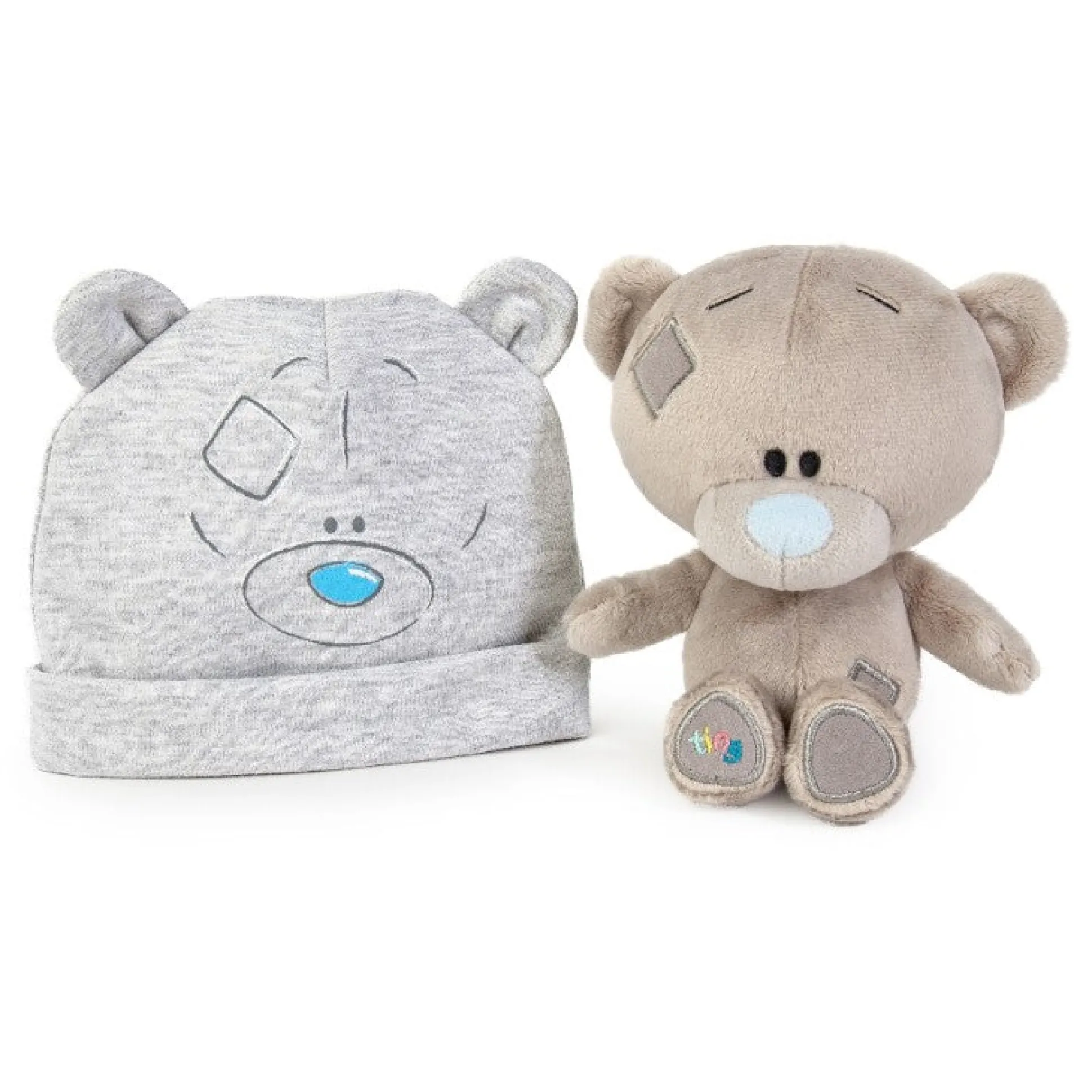 Tiny Tatty Teddy Baby Hat and Bear Gift Set