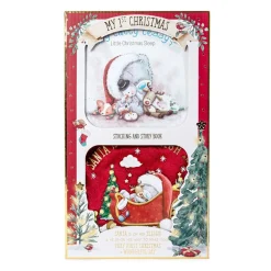 Tiny Tatty Teddy My First Christmas Stocking & Story Gift Set