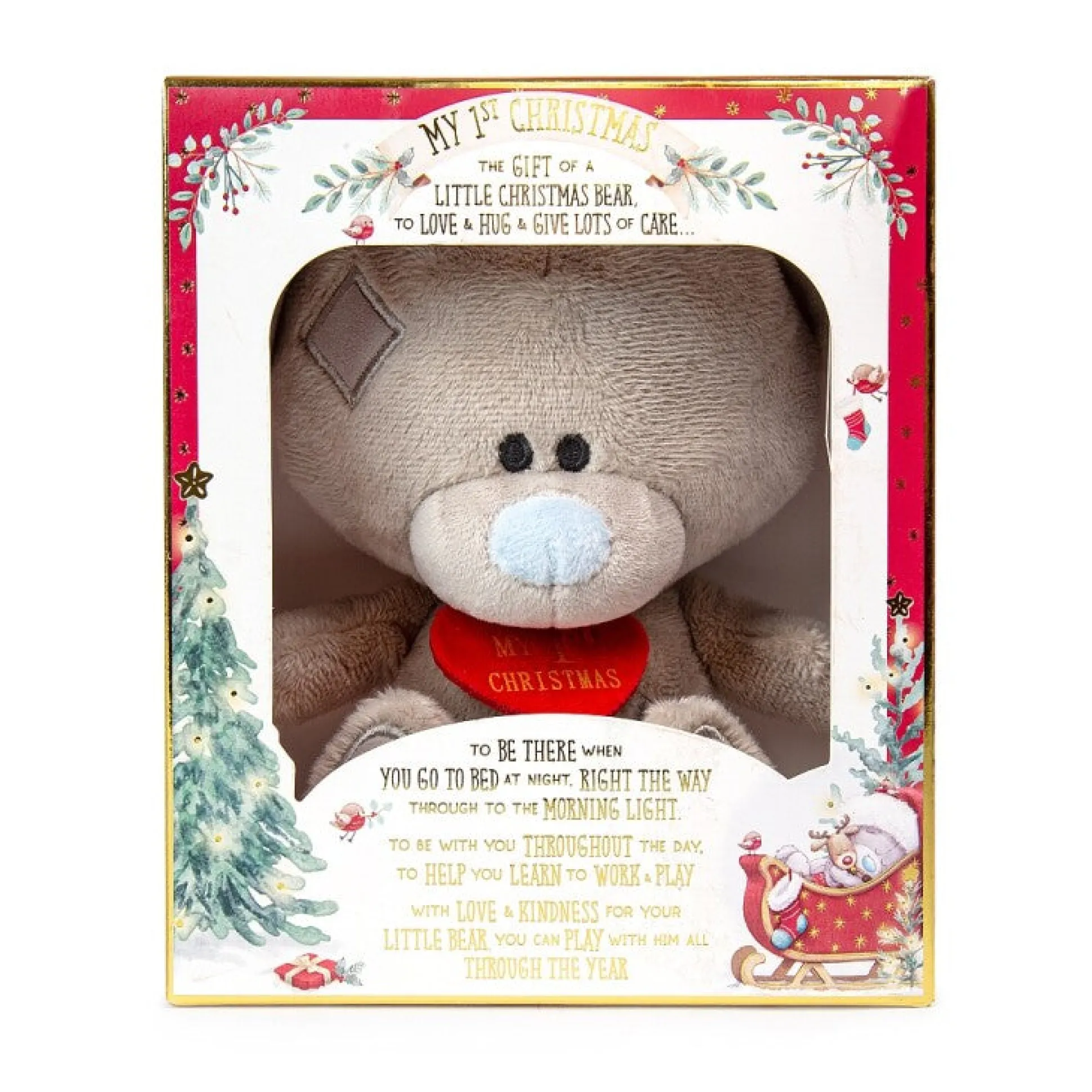 Tiny Tatty Teddy My First Christmas Bear in Gift Box