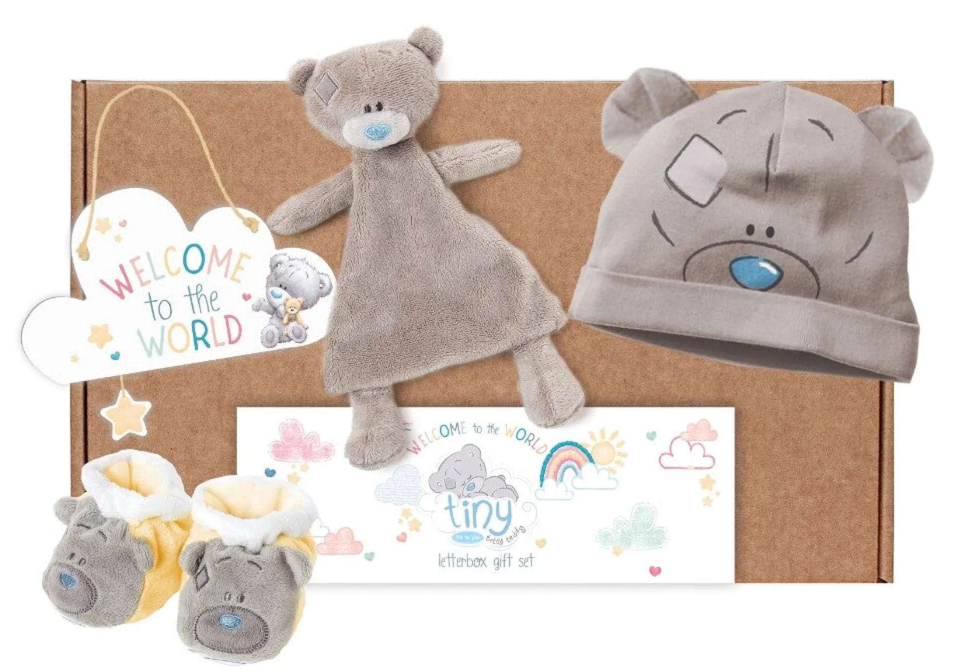 Tiny Tatty Teddy New Baby Letterbox Gift Set